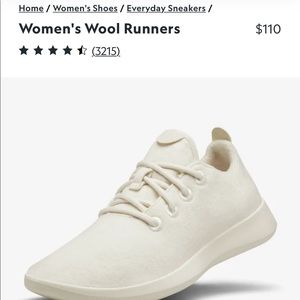 All Birds Wool Runners NEW